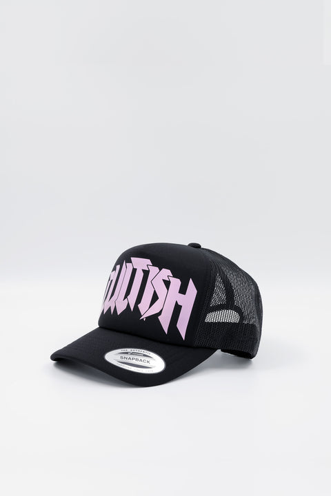 Lilac Metal Trucker Cap