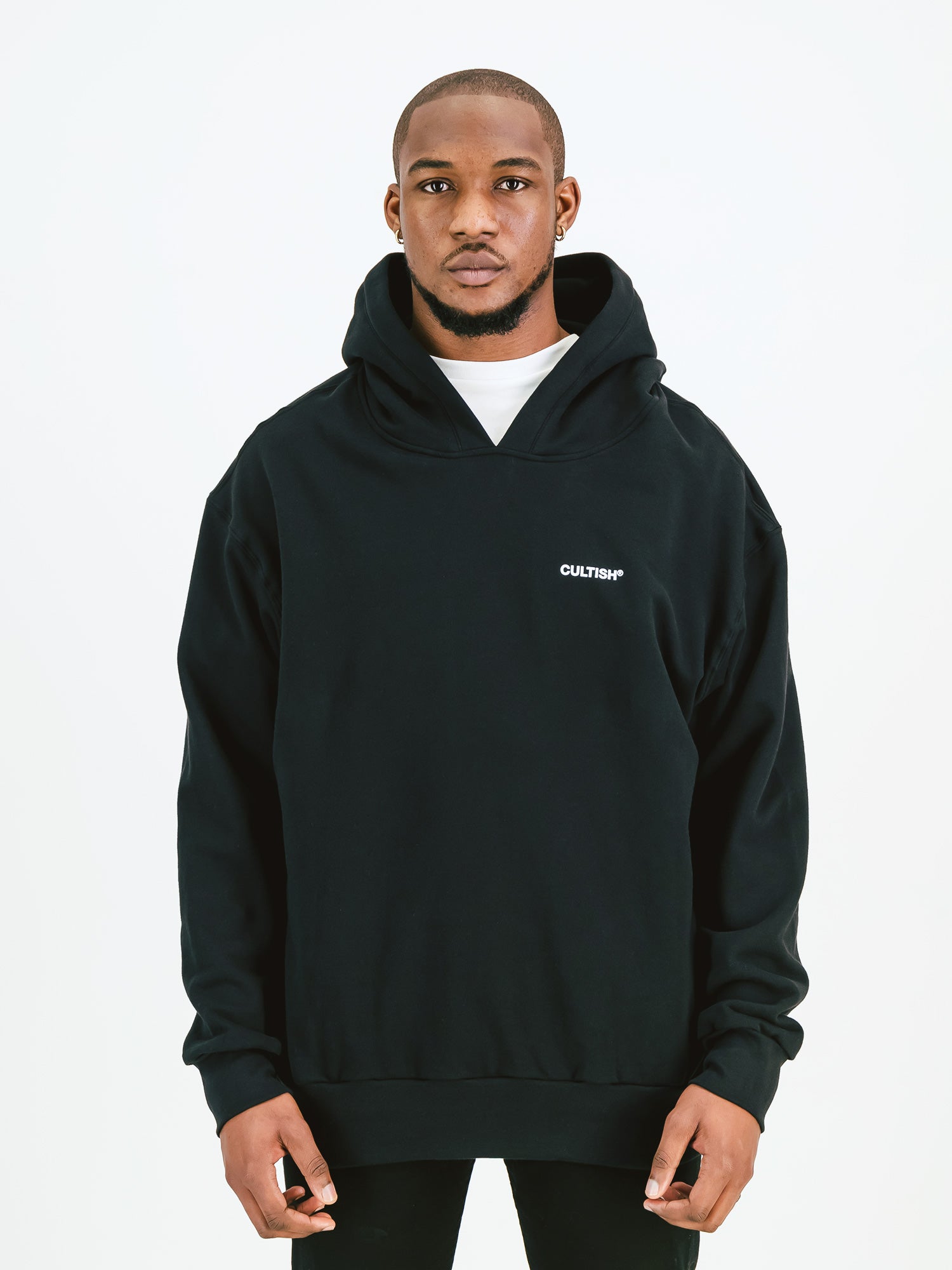 Black Staple Hoodie – Cultish®