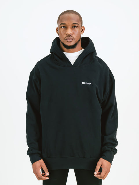 Black Staple Hoodie