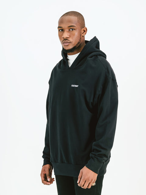 Black Staple Hoodie