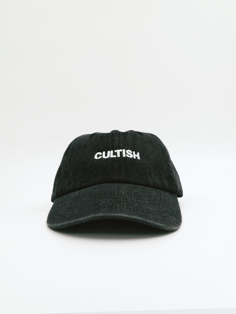 Washed Staple Baseball Cap / Denim