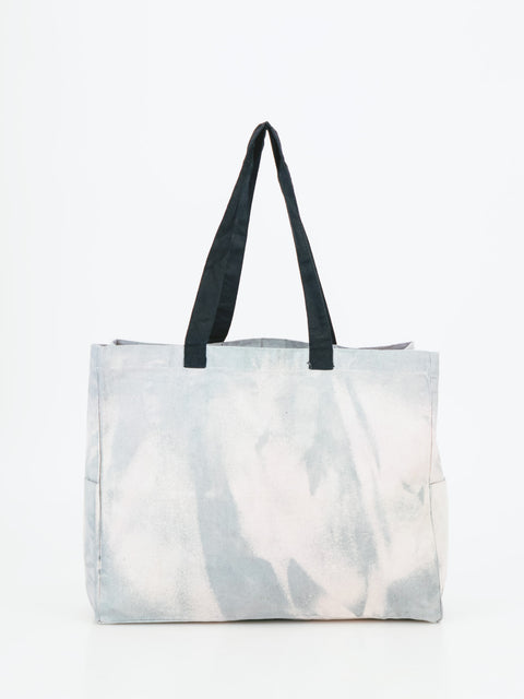 Pearl Grey Stained Tote Bag