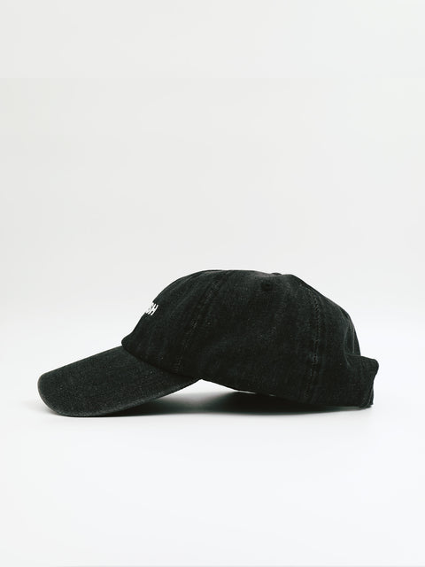 Washed Staple Baseball Cap / Denim