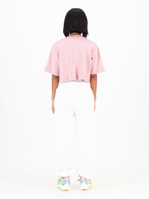 Blush Vermeer Cropped T-Shirt