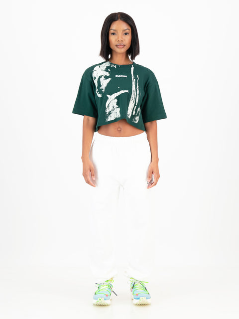 Jade Vermeer Cropped T-Shirt