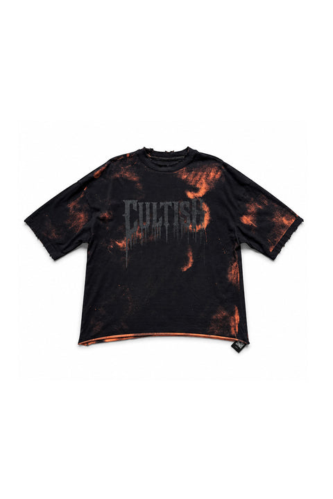 CROPPED RUNOFF OVERSIZED T-SHIRT ⋆
