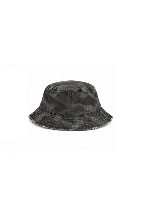 CAMO STAPLE BUCKET HAT
