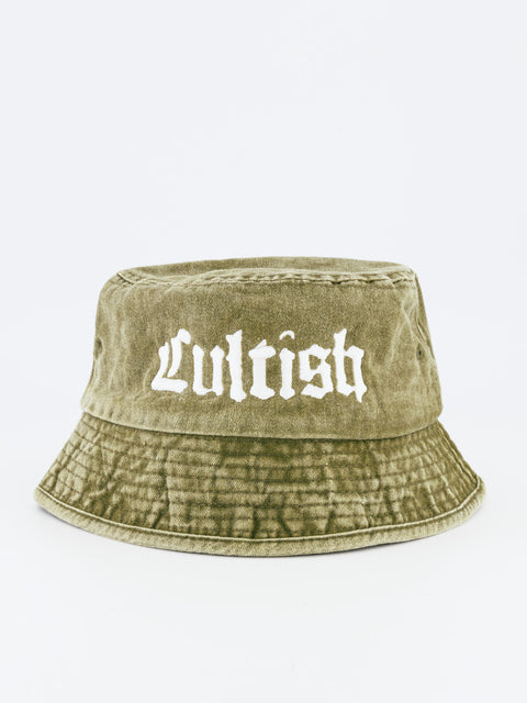 Grotesque Bucket Hat / Olive