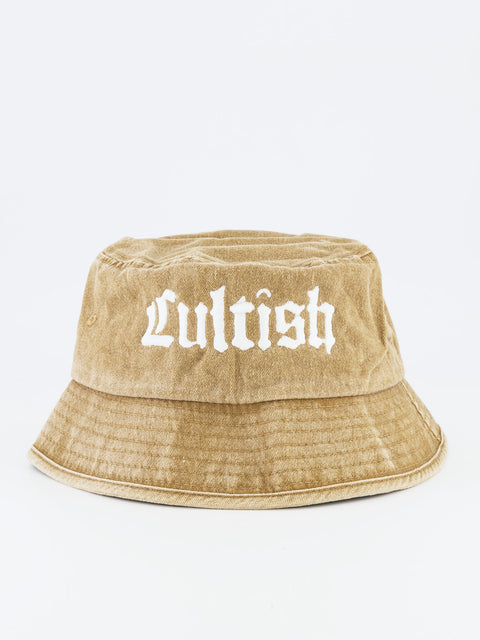 Grotesque Bucket Hat / Tan