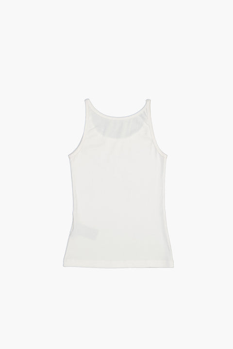 White Logo Vest