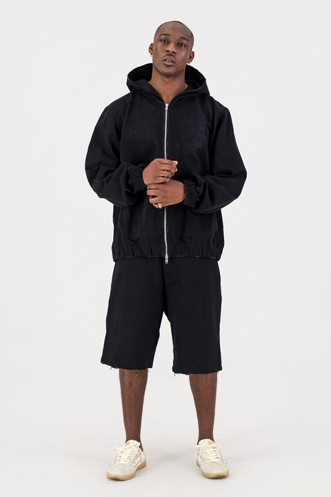 ORIGINAL ISSUE ZIP-UP DENIM HOODIE