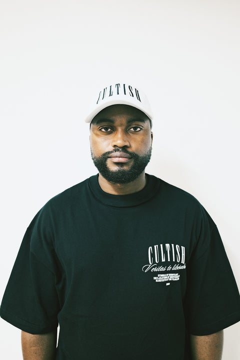 White Manifesto Baseball Cap