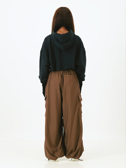 Brown Baggy Cargo Pants