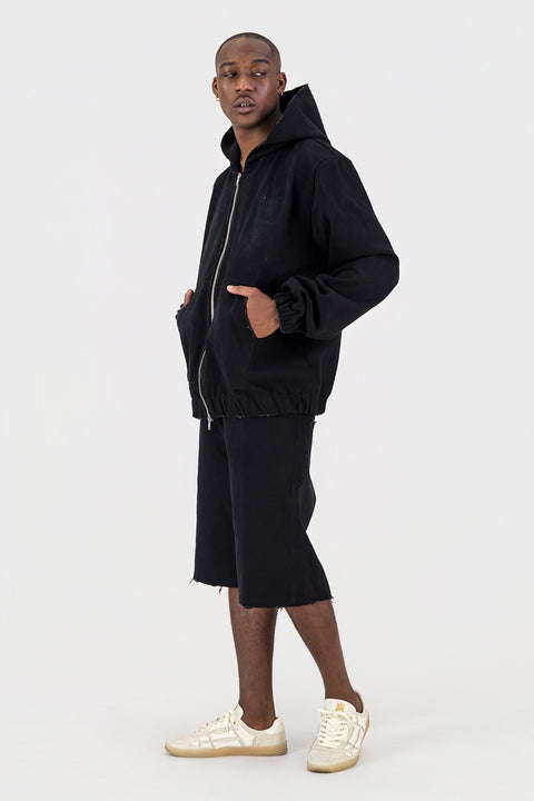 ORIGINAL ISSUE ZIP-UP DENIM HOODIE