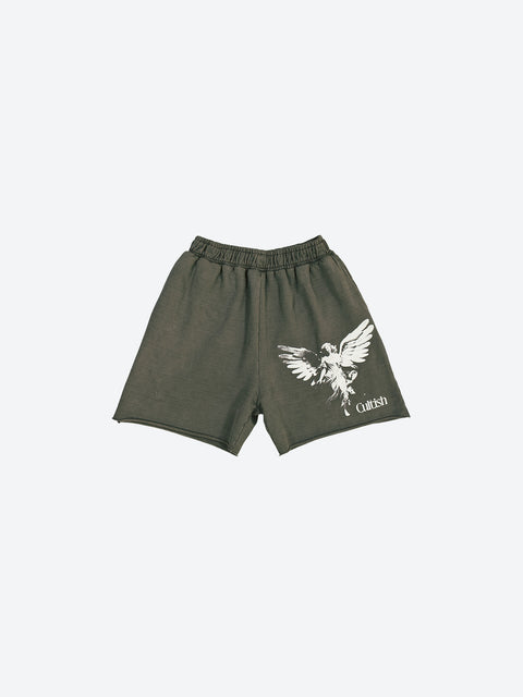 Washed Angel Sweatshort