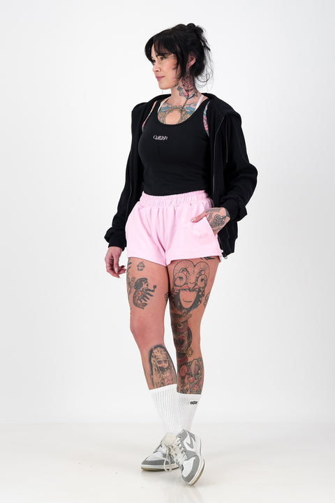 Pink Logo Sweatshort