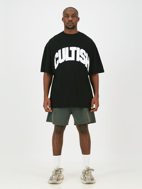 Varsity Oversized T-Shirt (BLK)