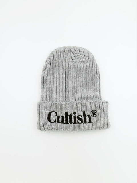 Grey Classic Logo Beanie