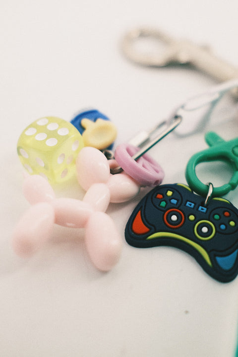 Y2K Custom Tag Charm/Keyring