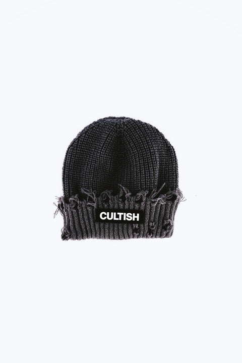 Frayed Box Logo Beanie⁸