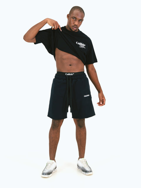 Embroidered Logo Sweatshort