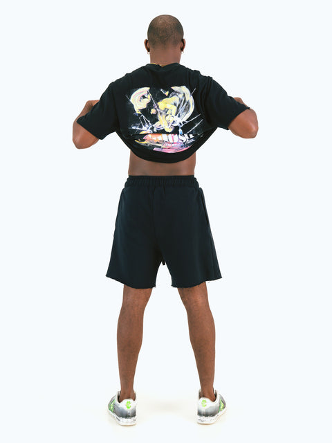 Embroidered Logo Sweatshort