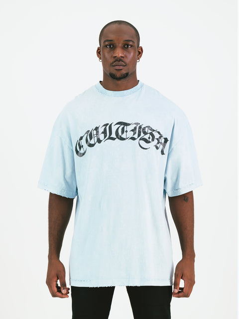 Sky Goth Logo Oversized T-Shirt