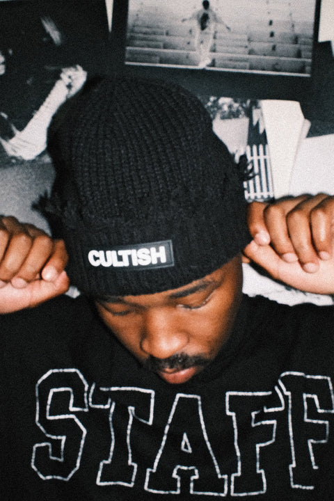 Frayed Box Logo Beanie¹