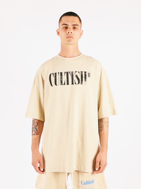 Broken Logo Oversized T-Shirt