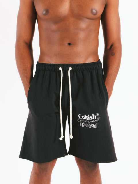 Black Classic Sweatshorts