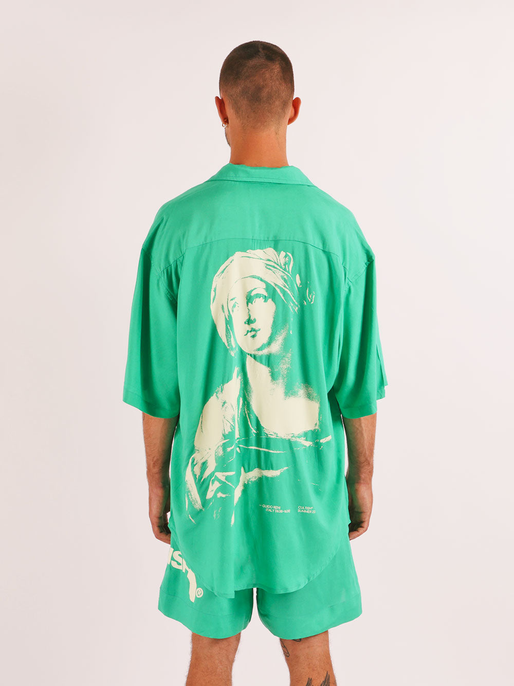 Reni Bowling Shirt / Sea Green