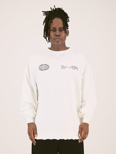 Globe Logo Crewneck Sweater