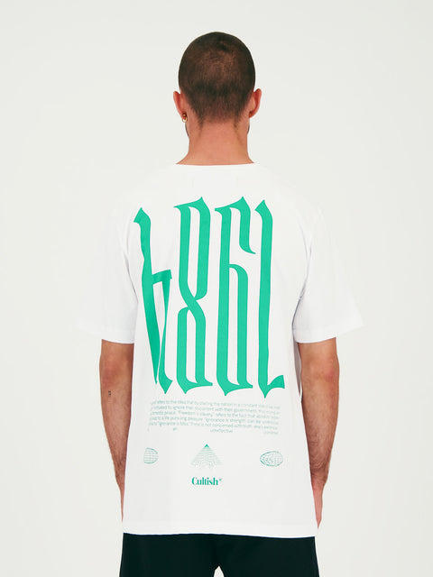 White 1984 R/F T-Shirt