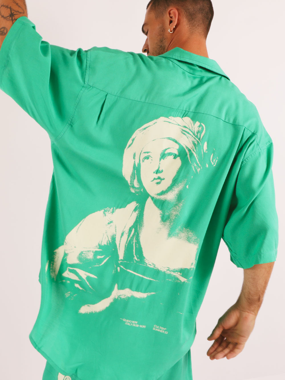 Reni Bowling Shirt / Sea Green
