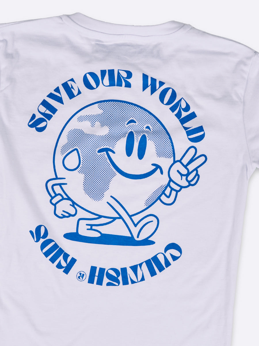 Blue Save Our World T-Shirt