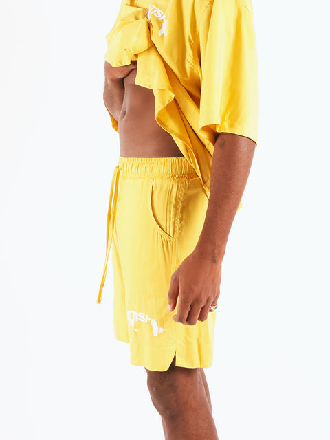 Logo Bowling Short / Canary