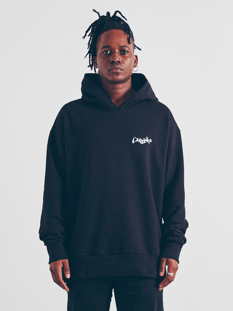 Stacked Logo Hoodie