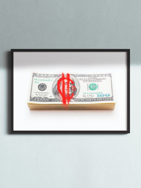 Dollar Bill Print