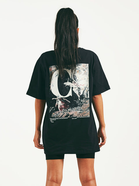 Black Hagar and Ishmael Relaxed T-Shirt