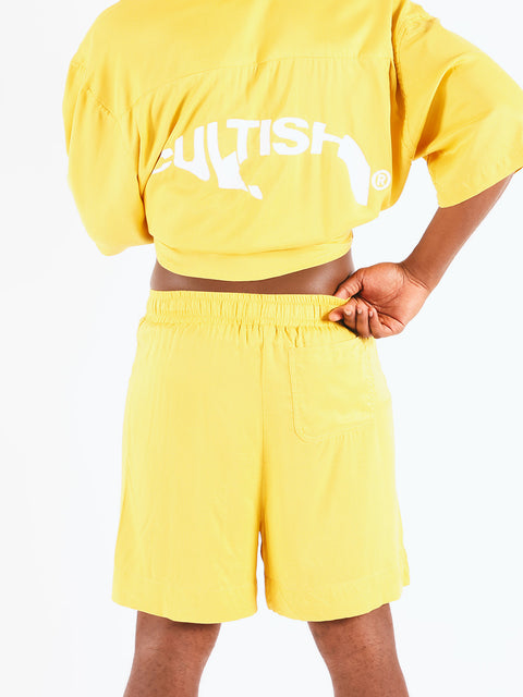 Logo Bowling Short / Canary