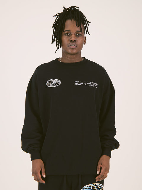 Globe Logo Crewneck Sweater