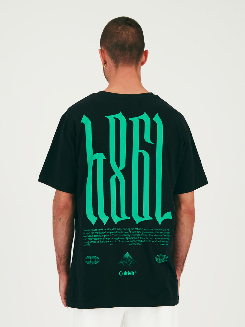 Black 1984 R/F T-Shirt