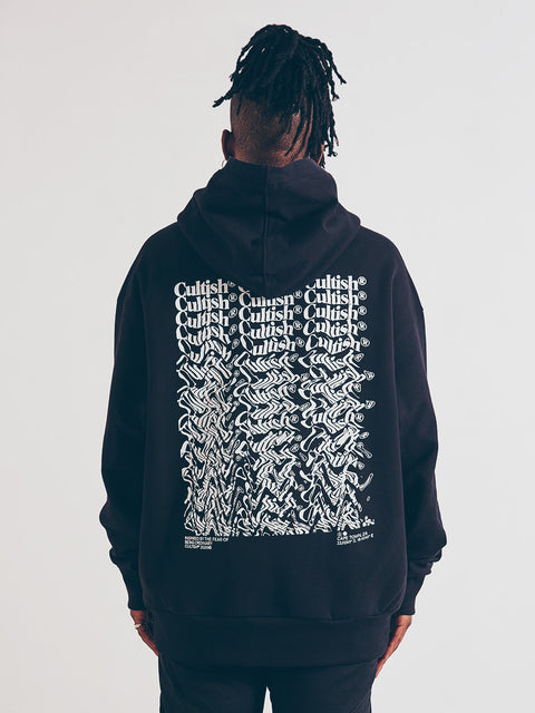 Stacked Logo Hoodie