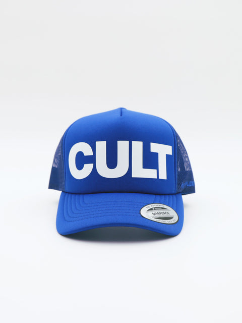 Blue Cult Trucker Cap