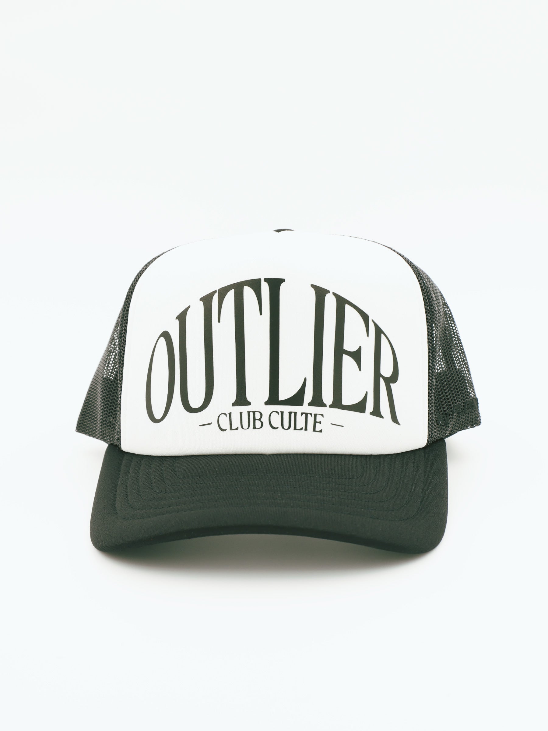 Black Outlier Club Trucker Cap