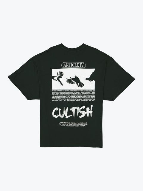 Black A/IV Oversized T-Shirt