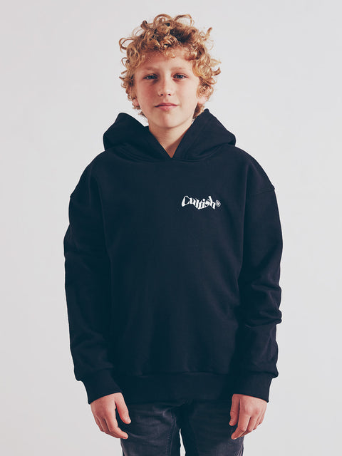 Stacked Logo Hoodie