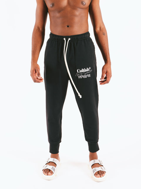 Black Classic Sweatpants