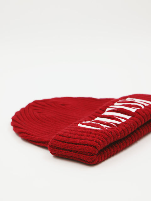 W23 Crimson Beanie