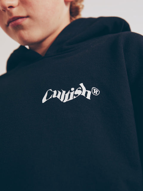 Stacked Logo Hoodie